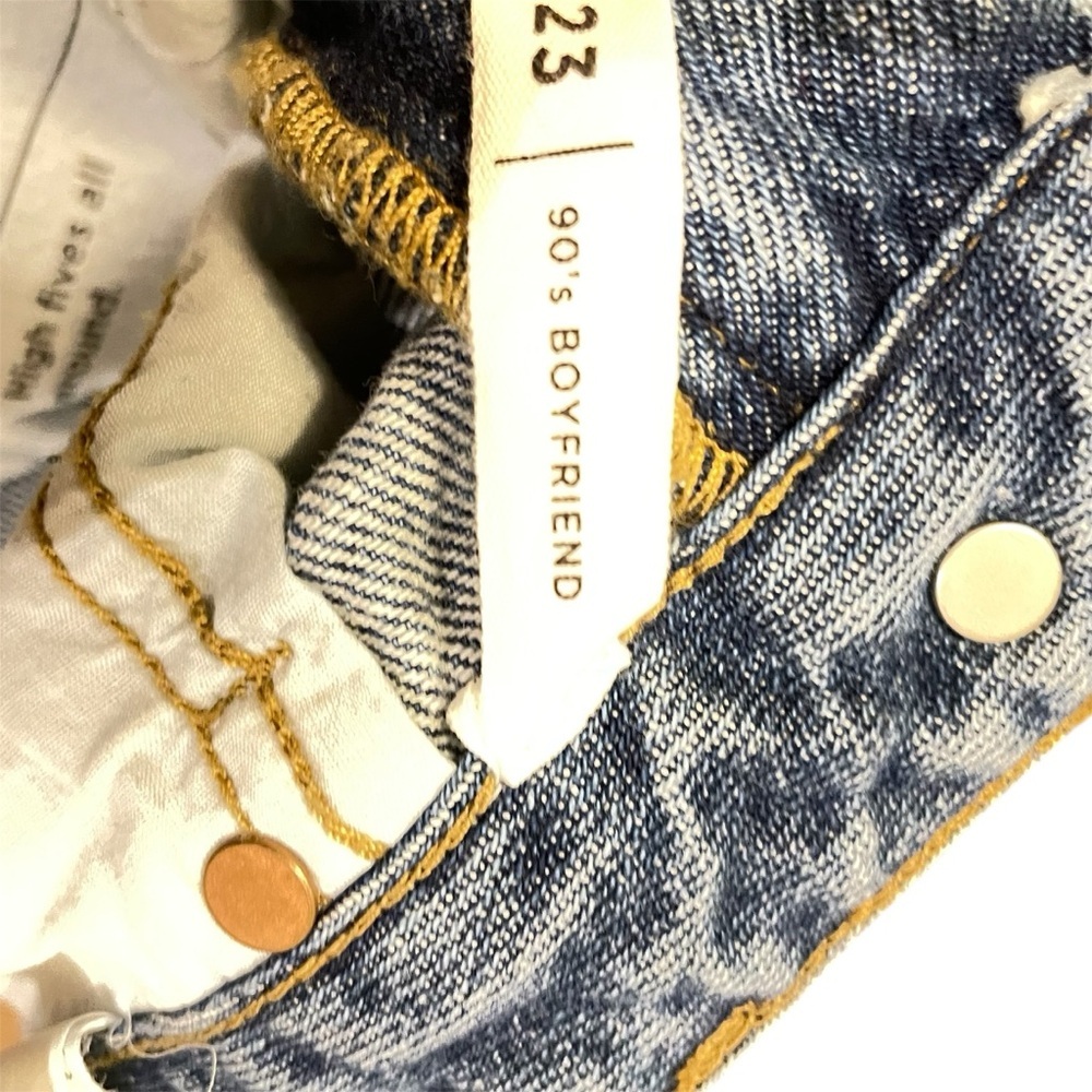 PacSun Blue 90’s Boyfriend Yin Yang Women’s Jeans Size Waist 23 Inseam 32 - Picture 11 of 11